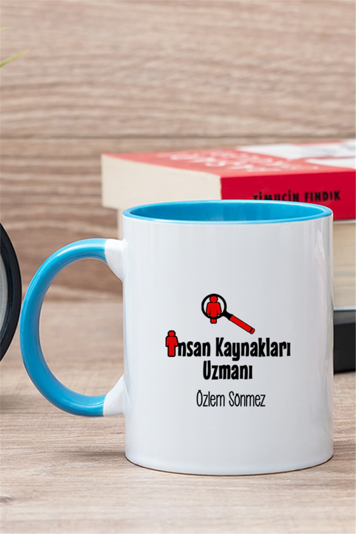 İnsan Kaynakları Uzmanı İçi Renkli Kupa Bardak