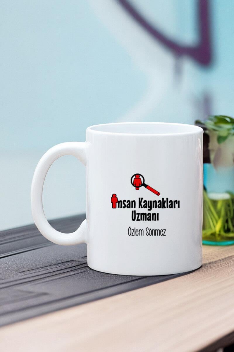 İnsan Kaynakları Uzmanına Hediye Beyaz Kupa Bardak