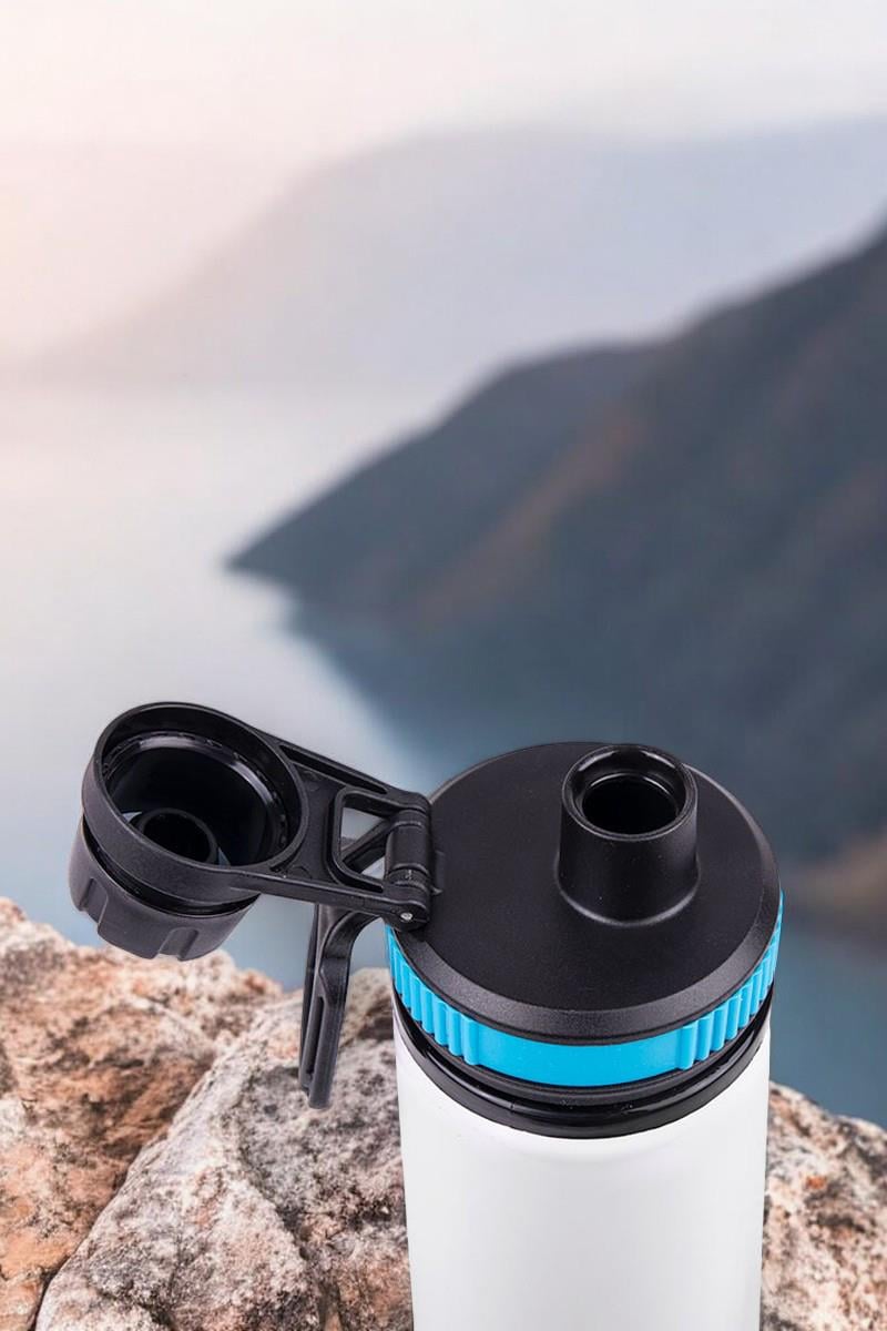 Döner Kapaklı Kişiye Özel Su Matarası