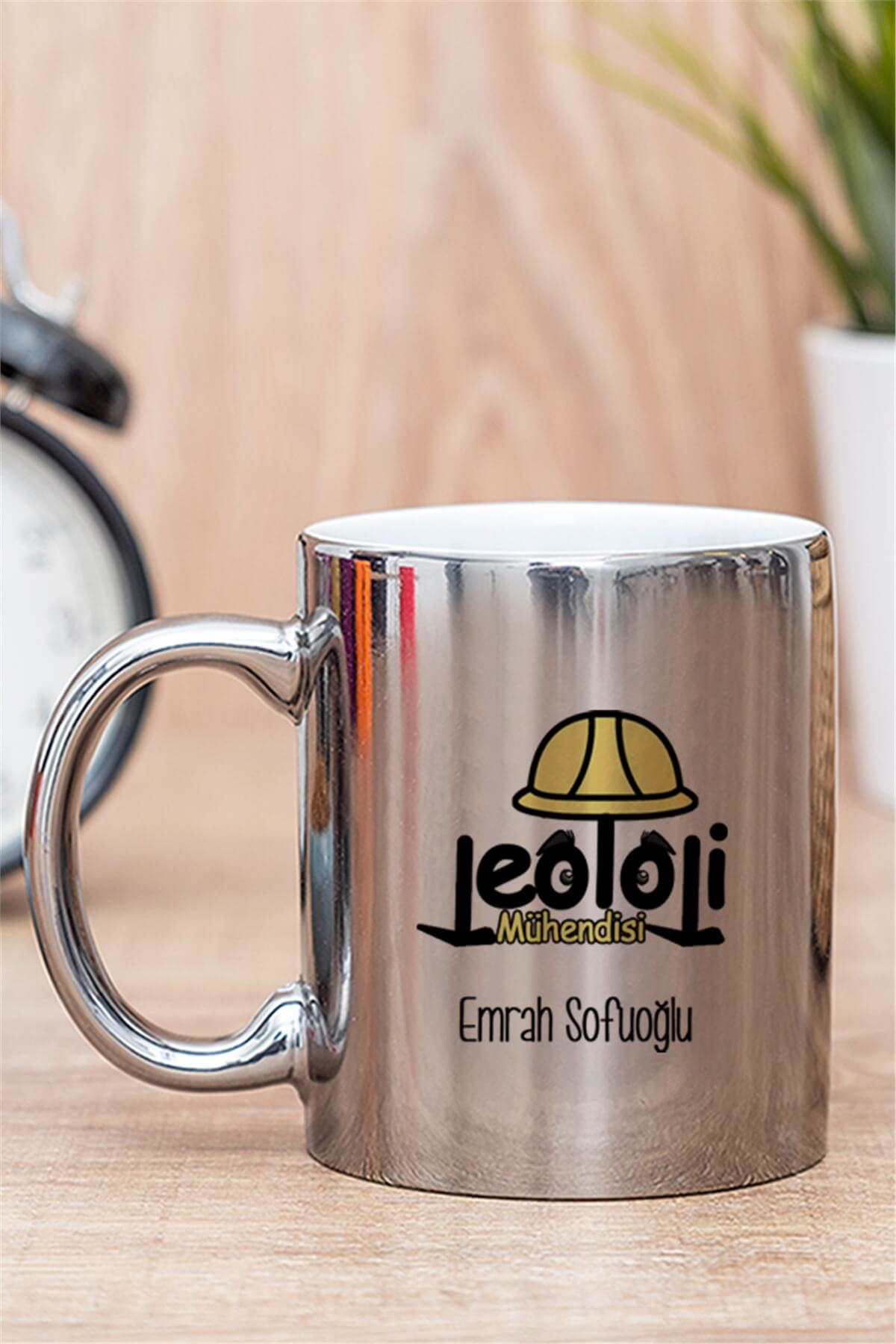 Jeoloji Mühendisi Gold - Silver Kupa Bardak