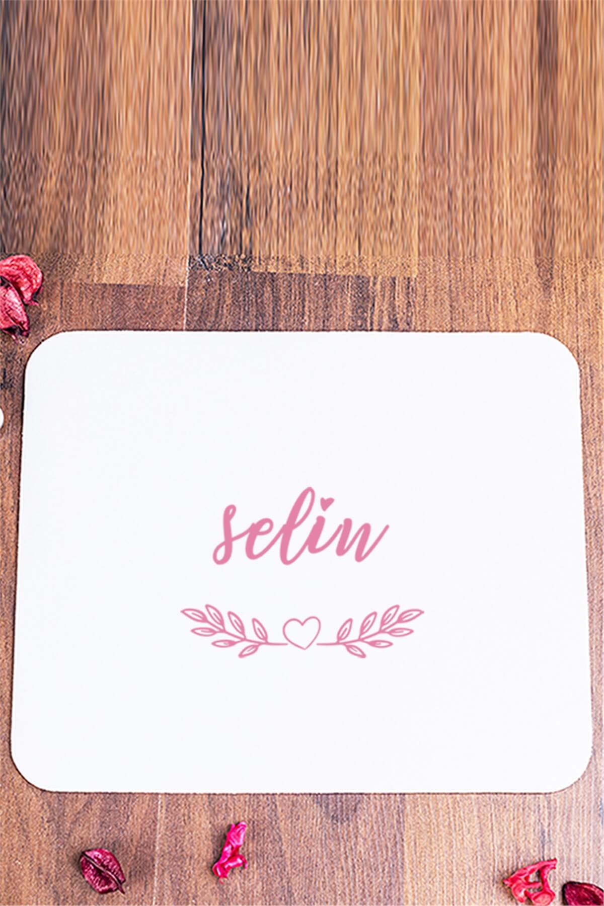 Kadınlara Özel İsim Yazılı Mouse Pad