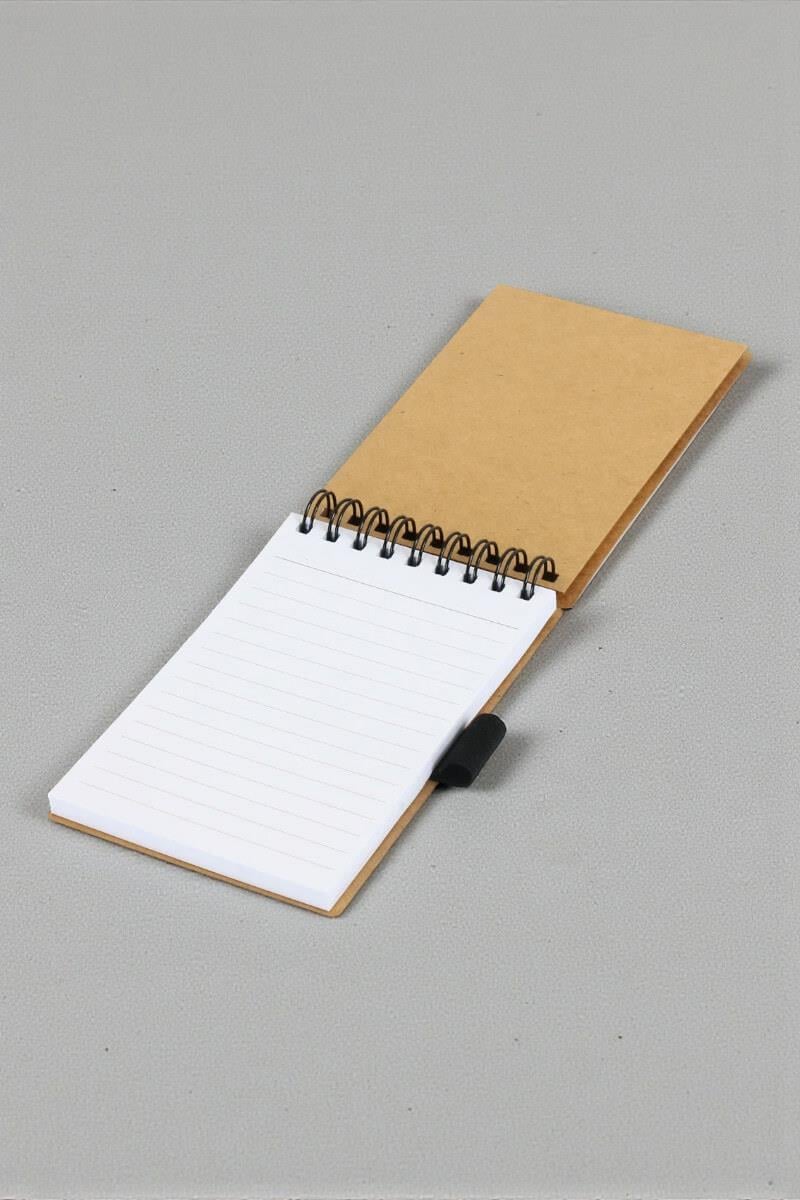 Kalem Tutuculu Geri Dönüşüm Spiralli Not Defteri 210-DG-PETK