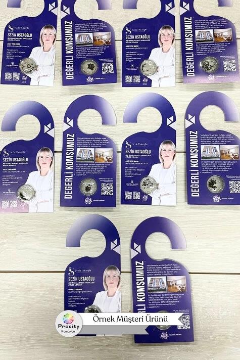 Kapı Askılığı Tohumlu Tanıtım Kartı TTK-006