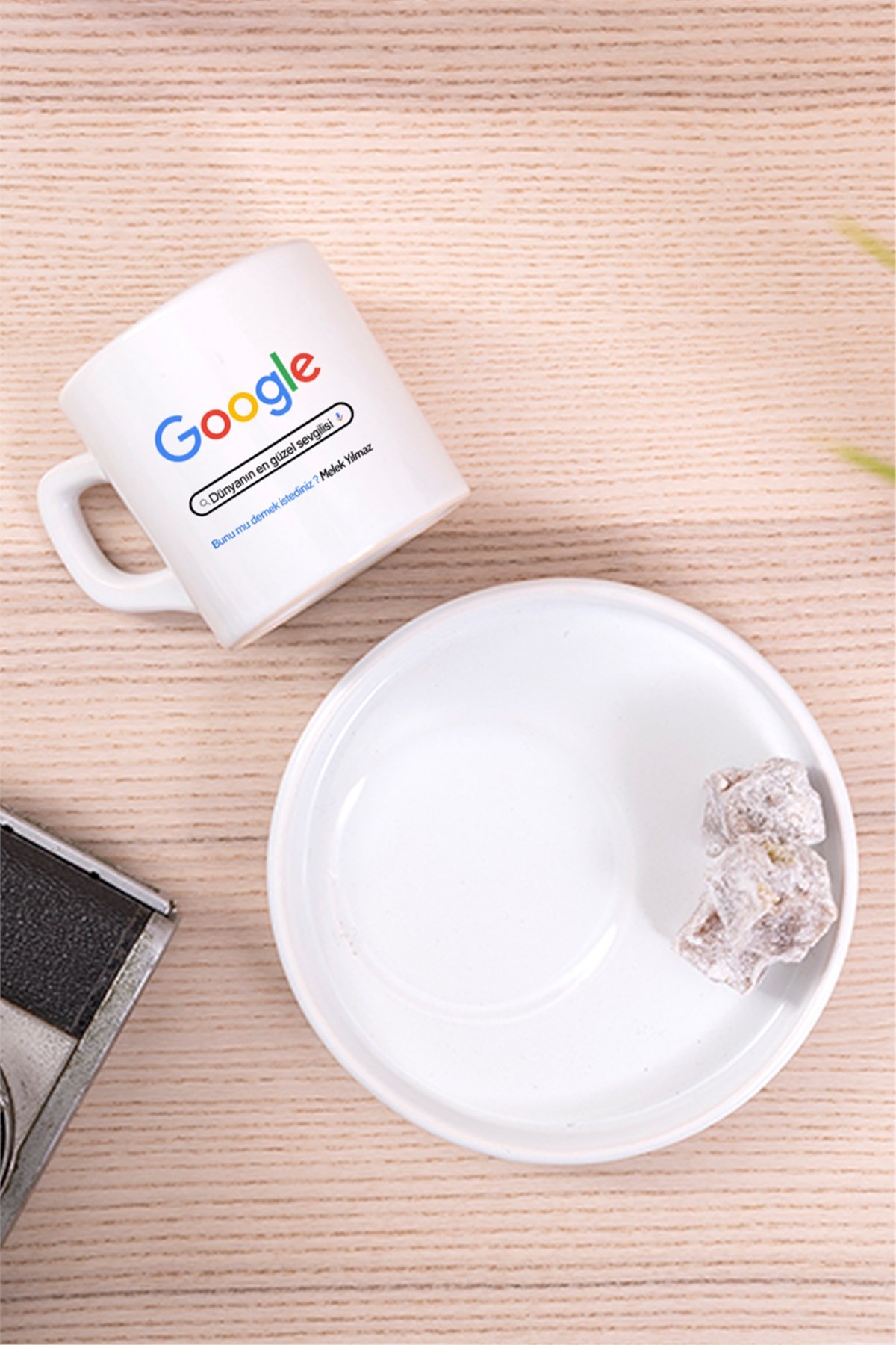 Kişiye Özel Google Tasarım Esprili Concept Türk Kahvesi Fincanı