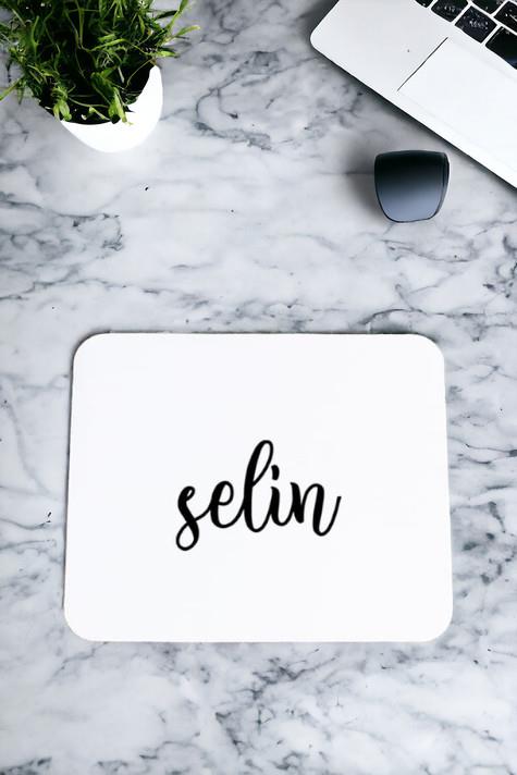 Kişiye Özel İsim Yazılı Mouse Pad