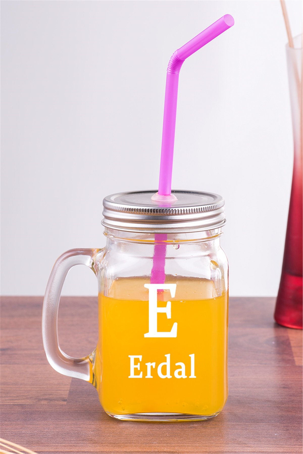Kişiye Özel Limonata Bardağı