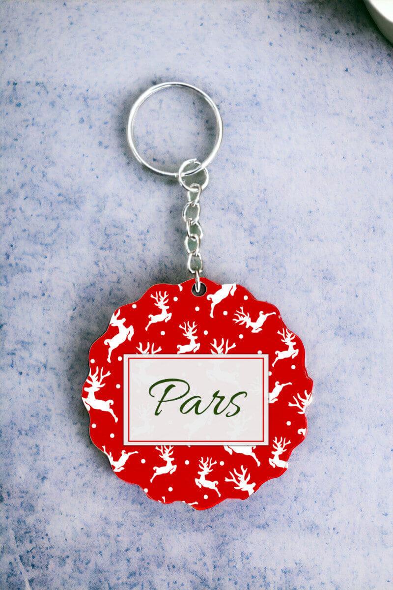 Kişiye Özel Yeni Yıl Hediyesi İsme İsimli Anahtarlık