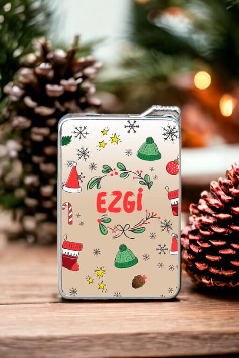 Kişiye Özel Yılbaşı Temalı İsimli Çakmak