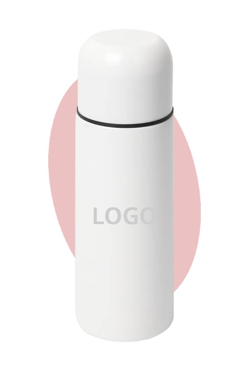 Logo Baskılı 350ml Kilitli Kapaklı Çelik Termos 1553-PETK