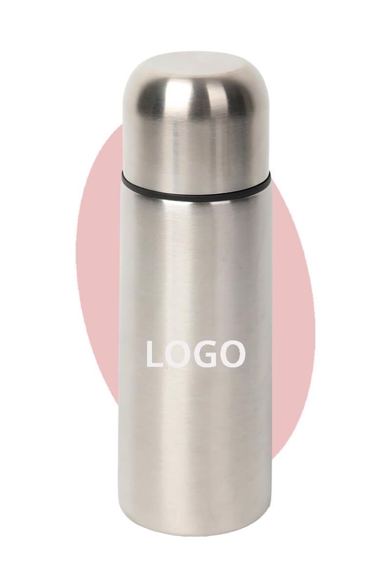 Logo Baskılı 350ml Kilitli Kapaklı Çelik Termos 1553-PETK