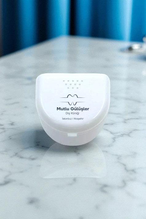 Logo Baskılı Diş Protez Kutusu