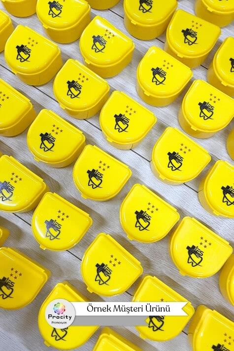 Logo Baskılı Diş Protez Kutusu