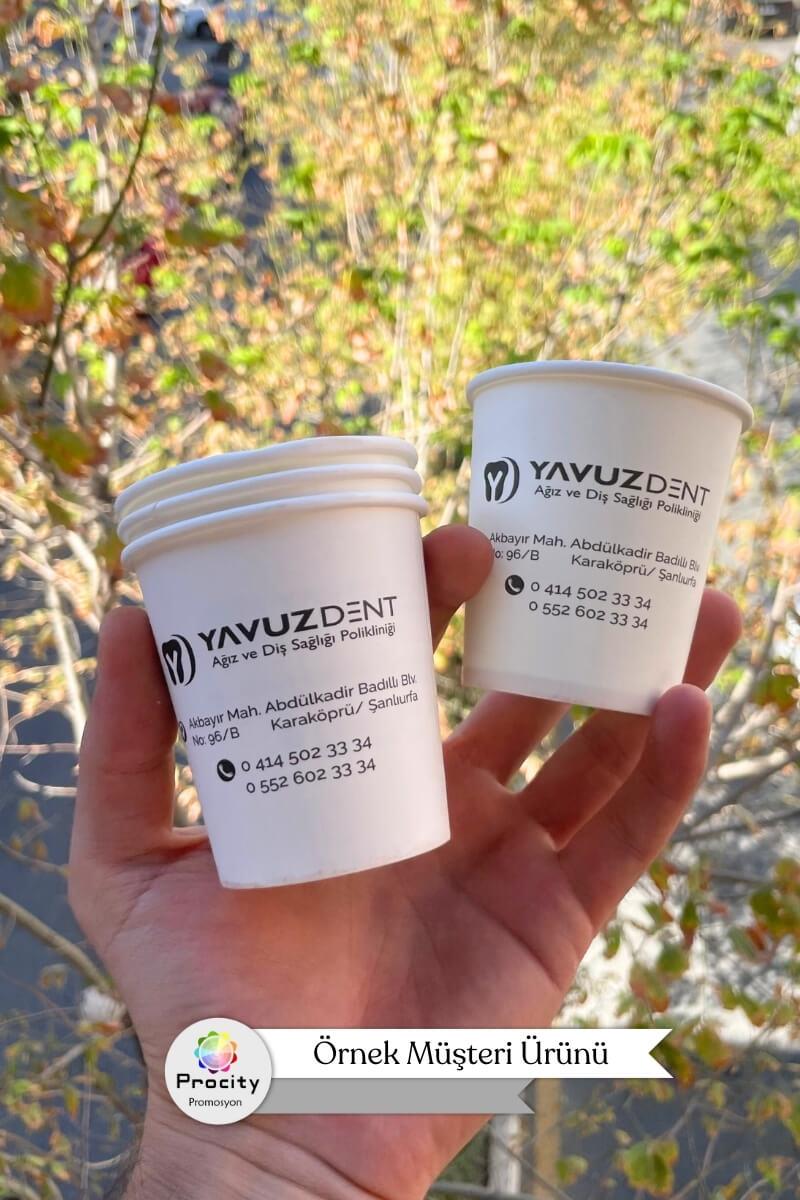 Logolu 7oz Single Wall Karton Bardak