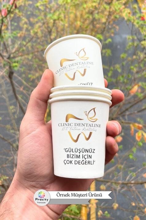 Logolu 7oz Single Wall Karton Bardak