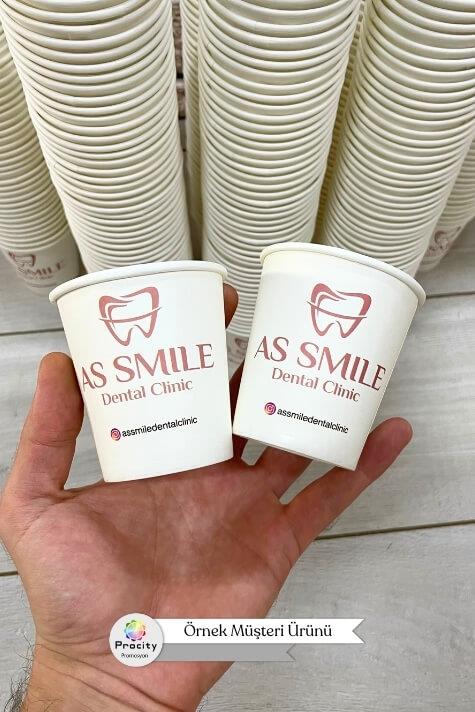 Logolu 7oz Single Wall Karton Bardak