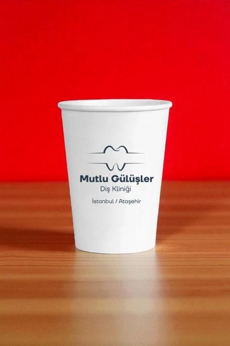 Logolu 7oz Single Wall Karton Bardak