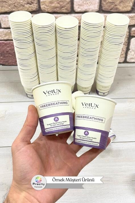 Logolu 7oz Single Wall Karton Bardak