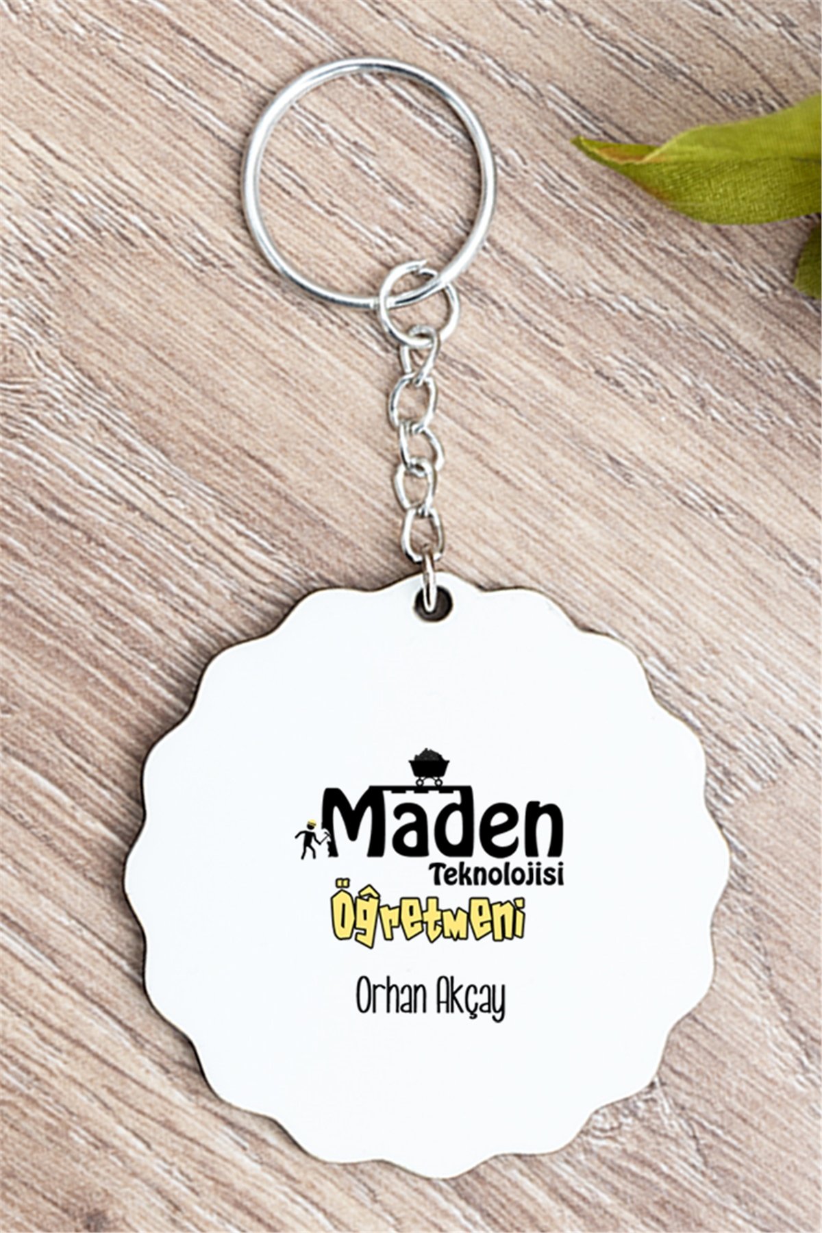 Maden Teknolojisi Öğretmeni Anahtarlık