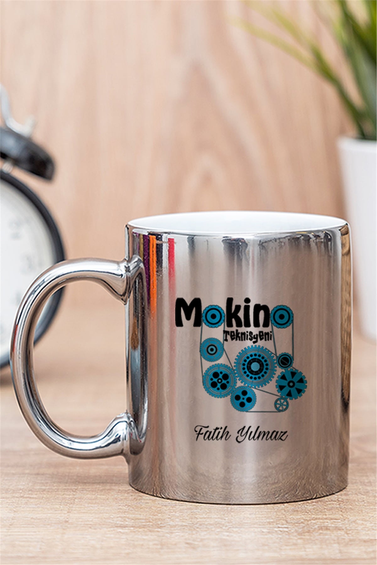 Makine Teknisyeni Gold - Silver Kupa Bardak