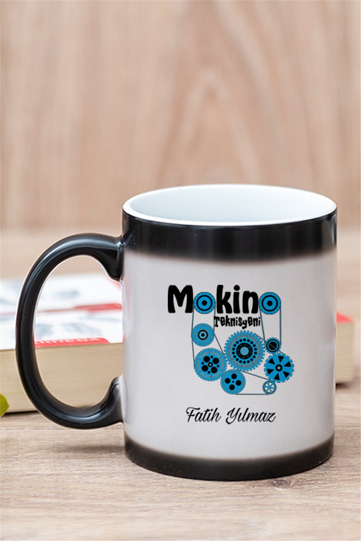 Makine Teknisyeni Sihirli Kupa Bardak