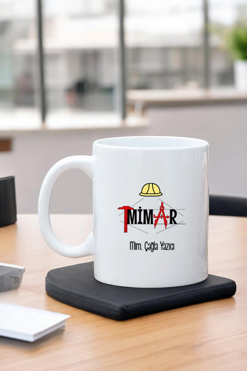 Mimara Hediye Beyaz Kupa Bardak