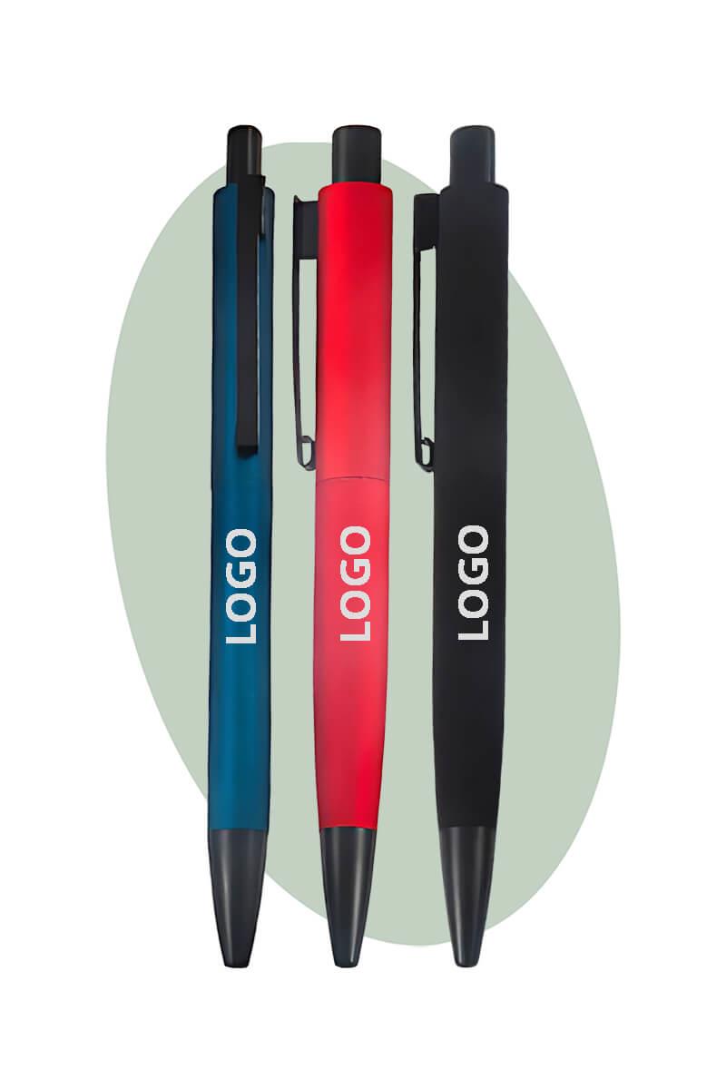 NFC Özellikli Logo Baskılı Metal Rubber Tükenmez Kalem 9941-Pİ