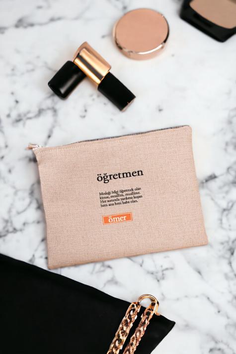 Öğretmen Kelime Anlamı Keten Bez El Çantası