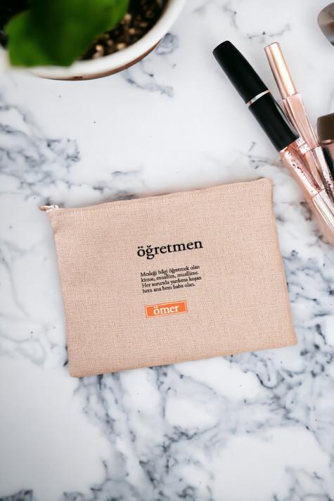 Öğretmen Kelime Anlamı Keten Bez El Çantası