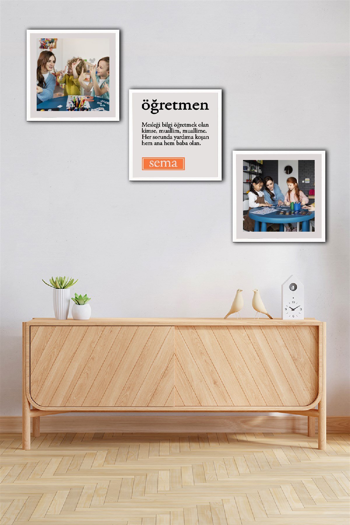 Öğretmen Sök Tak Kare Çerçeveler