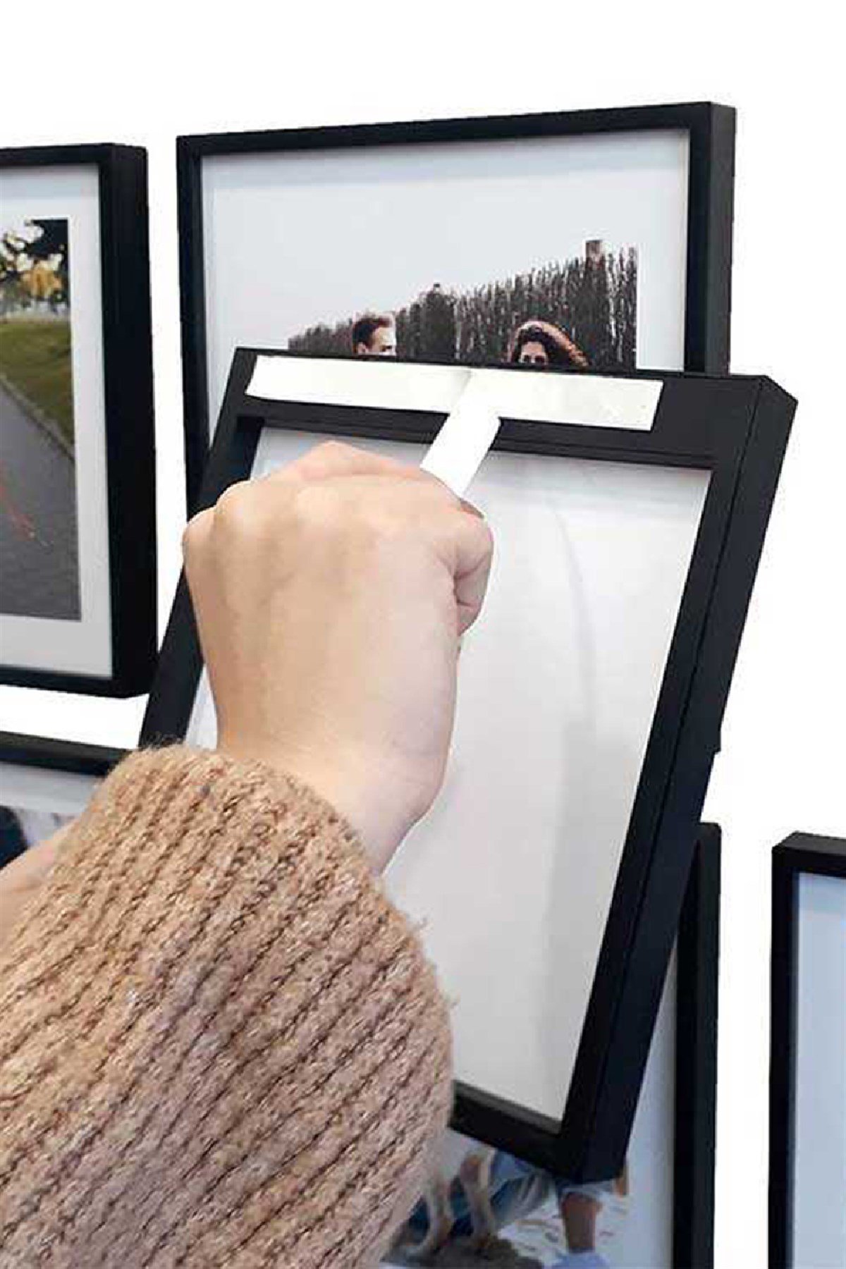 Öğretmenlere Hediye Yapışkanlı Sök Tak Kare Çerçeveler