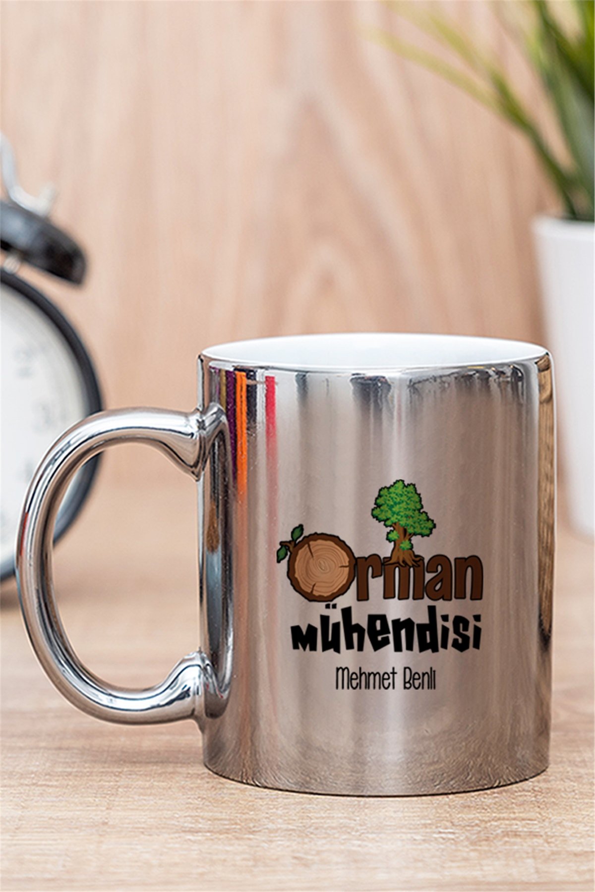 Orman Mühendisi Gold - Silver Kupa Bardak