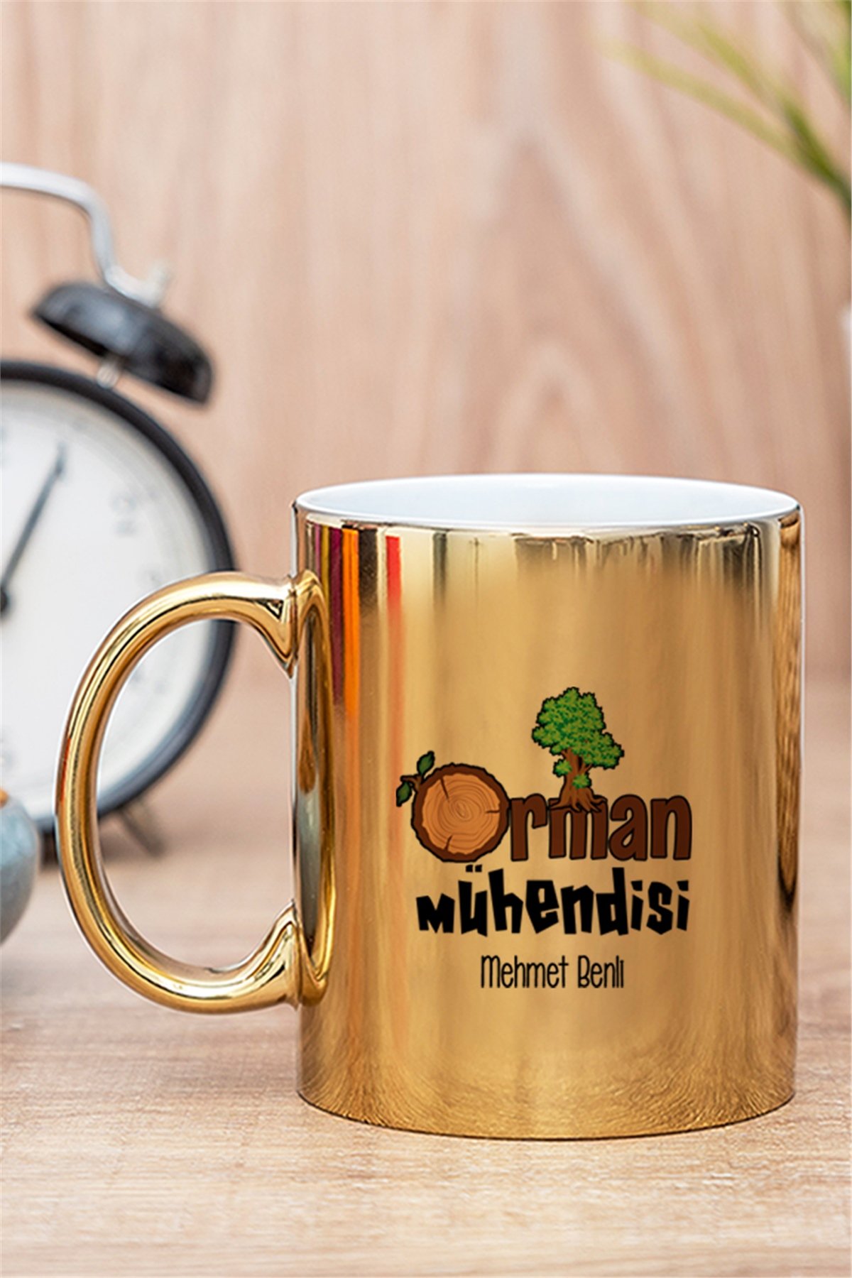 Orman Mühendisi Gold - Silver Kupa Bardak