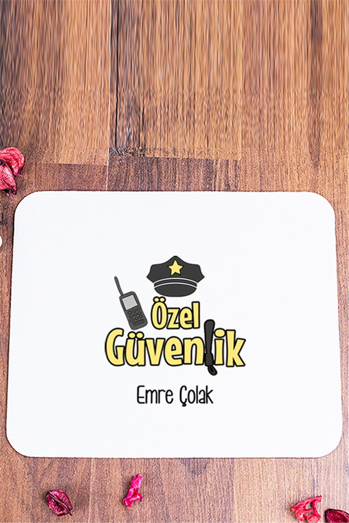 Özel Güvenlik Mouse Pad
