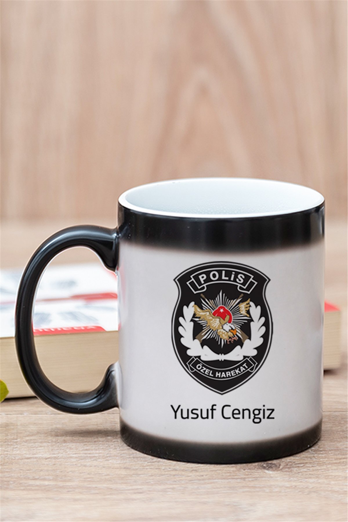 Özel Harekat Polisi Sihirli Kupa Bardak