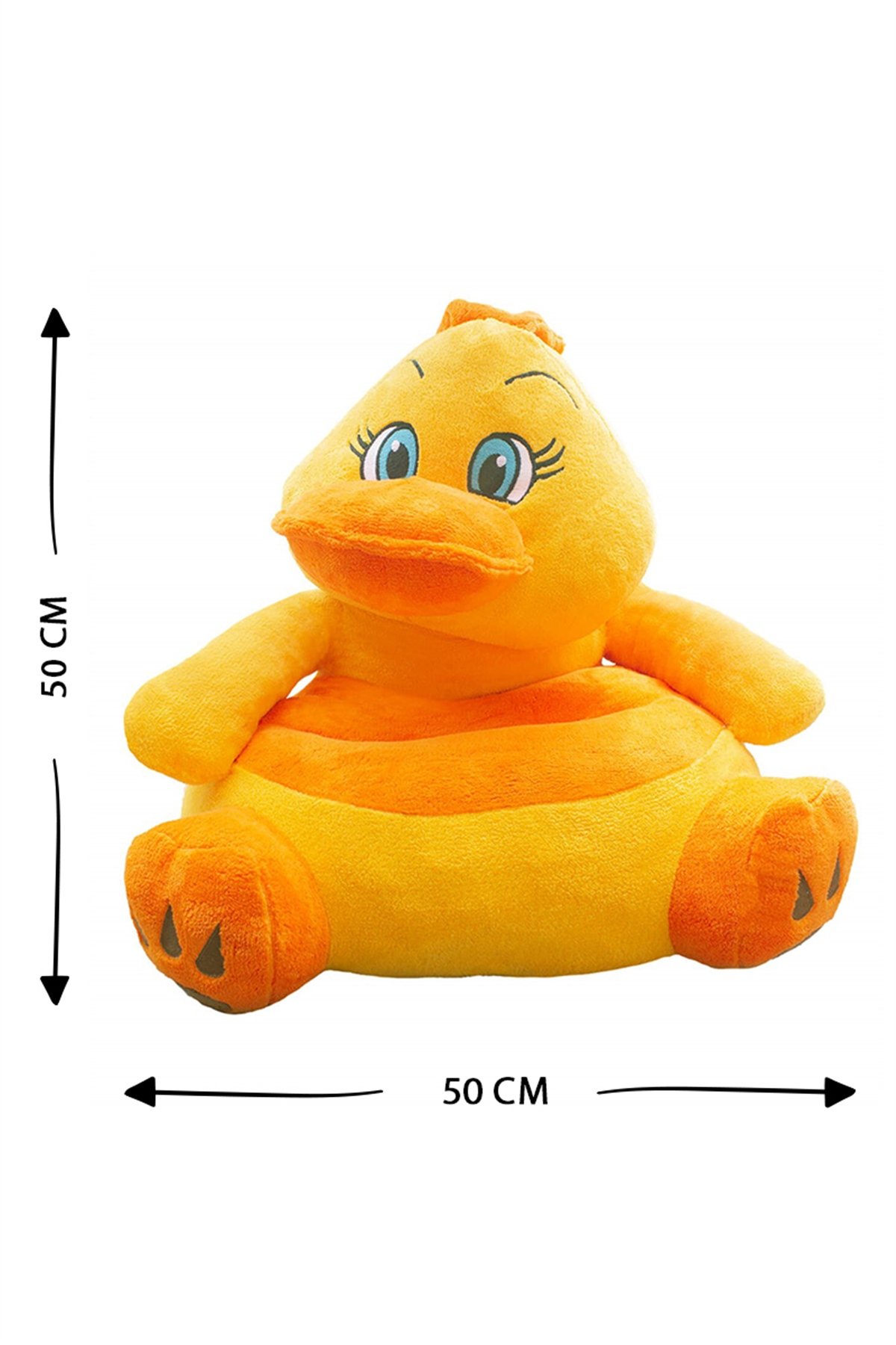 Peluş Civciv Figürlü Bebek Çocuk Koltuğu