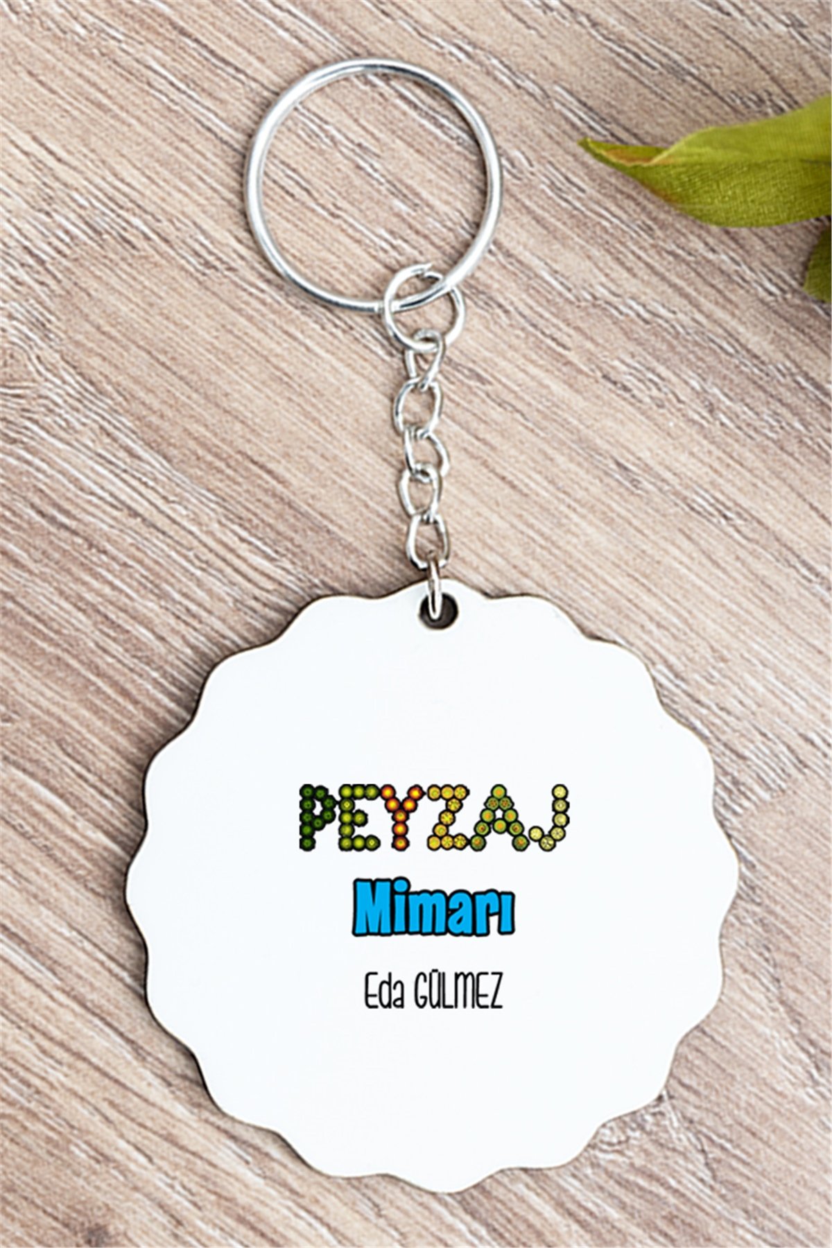 Peyzaj Mimarı Anahtarlık