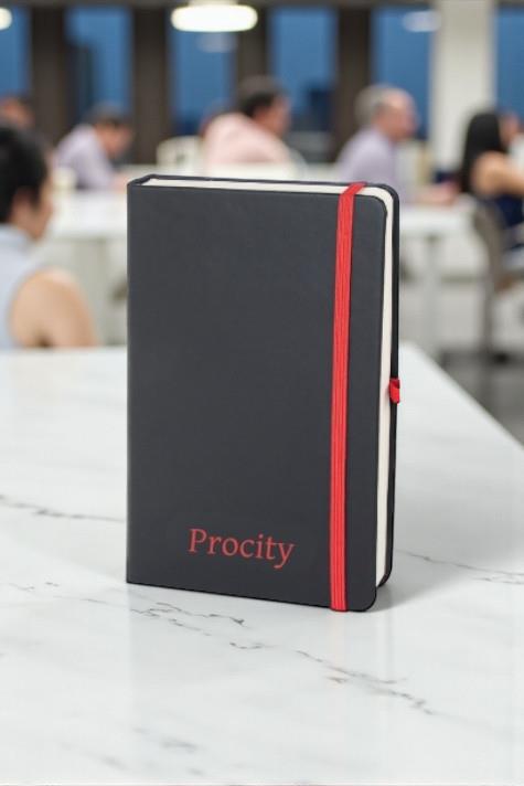 Promosyon 15x21cm Termo Deri Defter HD-DFT