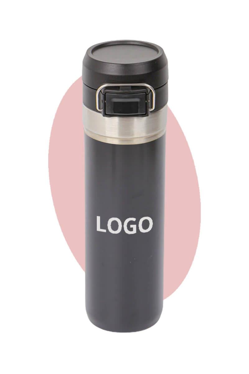 Promosyon 700ml Kilitli Kapaklı Çelik Termos Bardak 0953-PETK