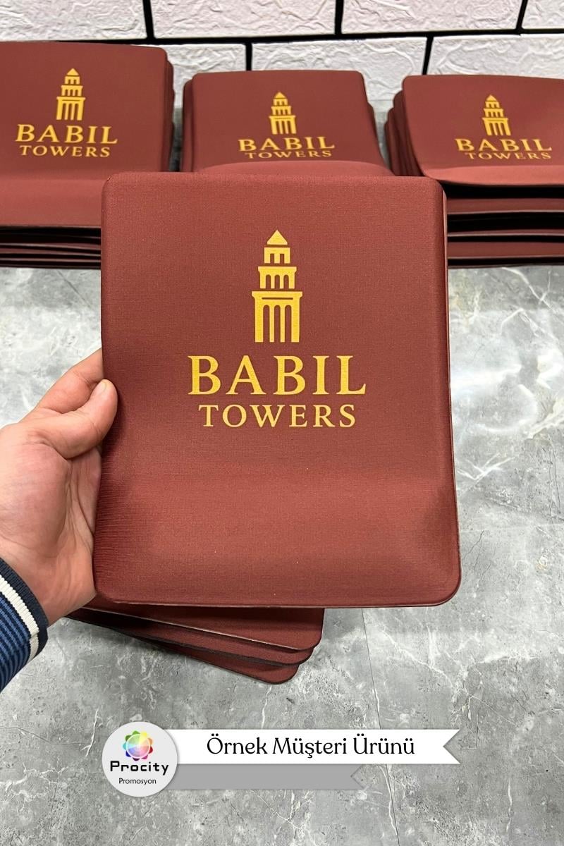 Promosyon Bilek Destekli Dikdörtgen Mouse Pad