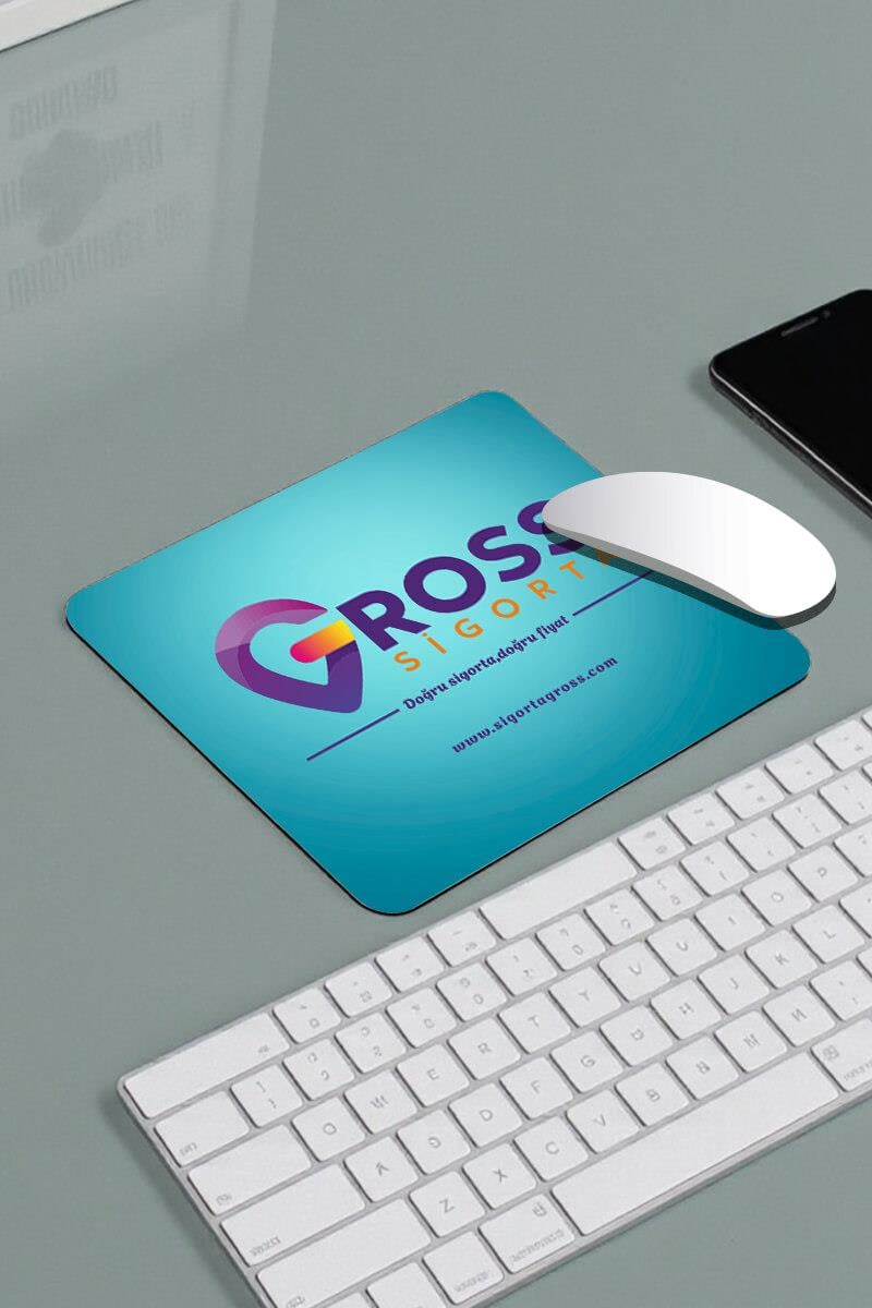Promosyon Dikdörtgen Mouse Pad - Kaymaz Taban