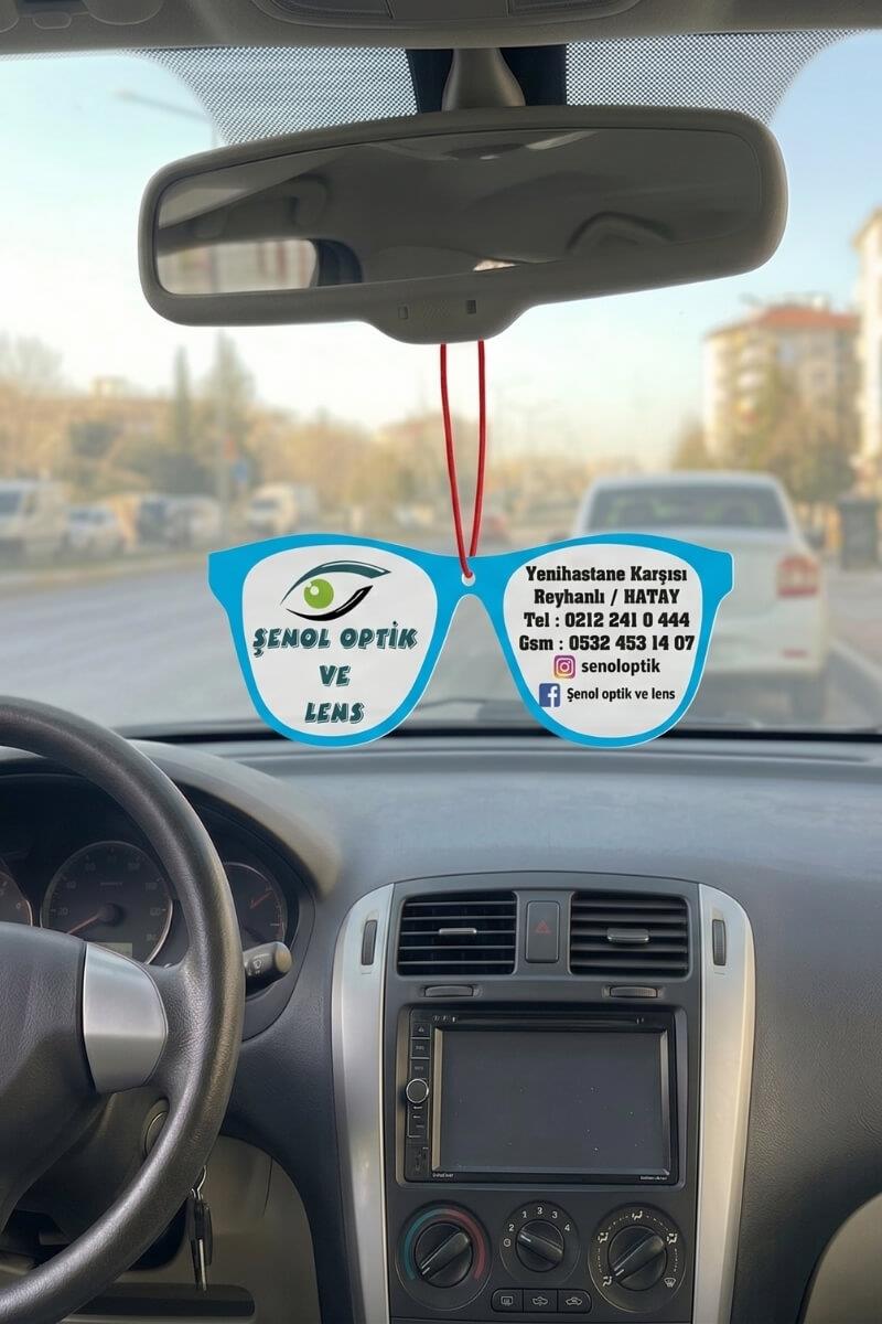 Promosyon Gözlük Şeklinde Oto Kokusu - MD7