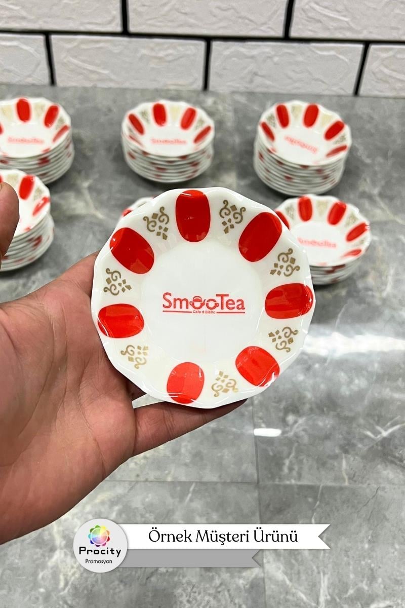 Promosyon Kahveci Çay Tabağı