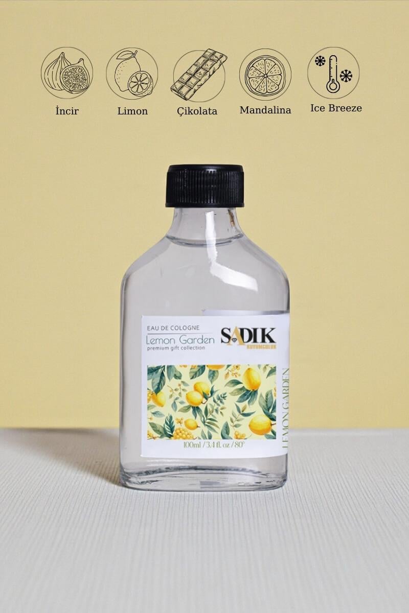 Promosyon Kolonya 100ml Cam Şişe KOL-100-EGR-STC