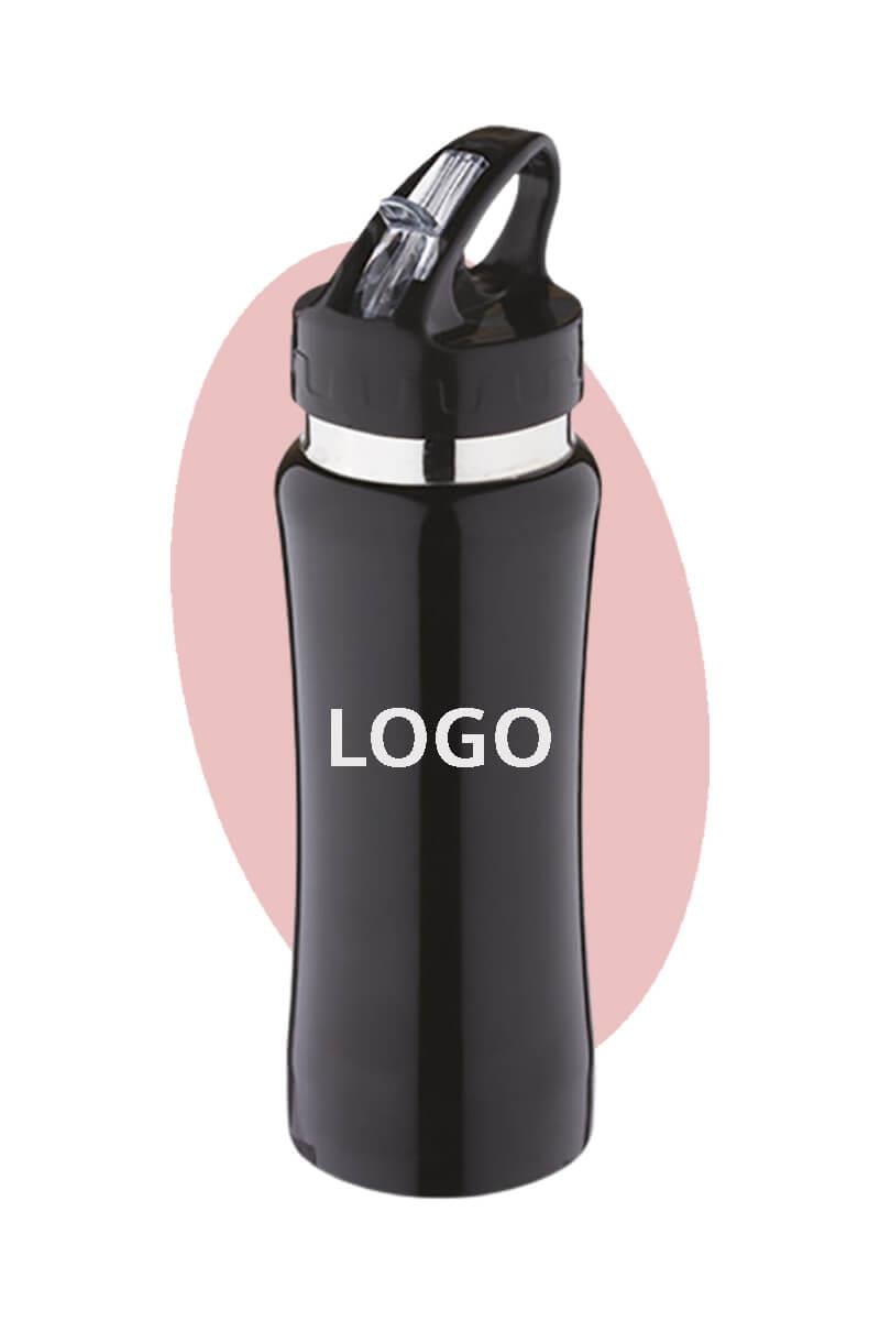 Promosyon Logo Baskılı 500ml Emzikli Çelik Matara 2553-PETK