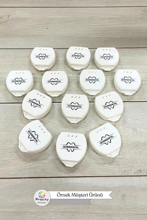 Promosyon Logo Baskılı Aparey & Diş Plak Kutusu