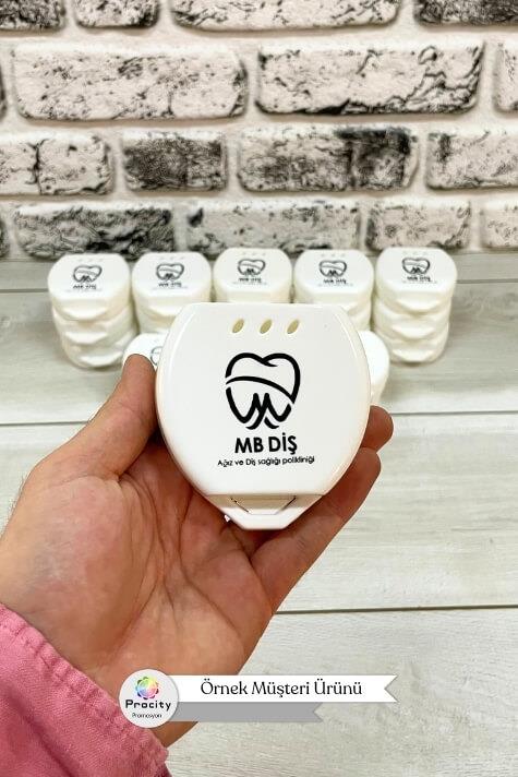 Promosyon Logo Baskılı Aparey & Diş Plak Kutusu