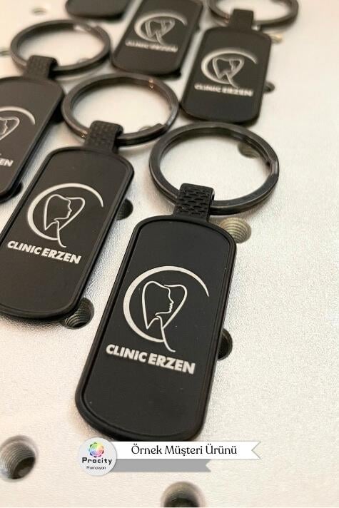 Promosyon Metal Dikdörtgen Anahtarlık 0804-PETK