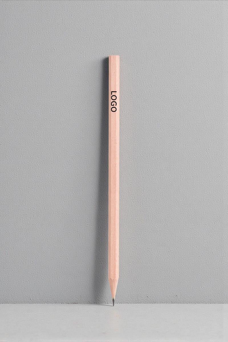 Promosyon Natural Köşeli Kurşun Kalem 572250-PETK