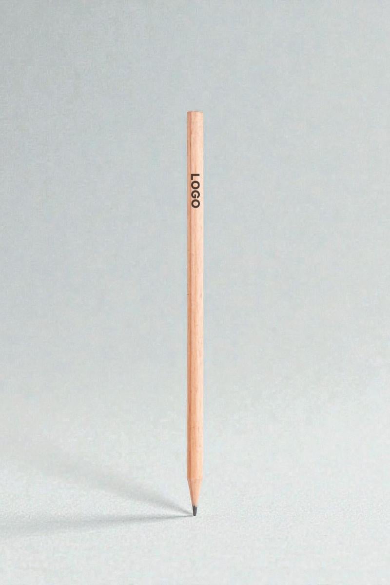 Promosyon Natural Yuvarlak Kurşun Kalem 562250-PETK