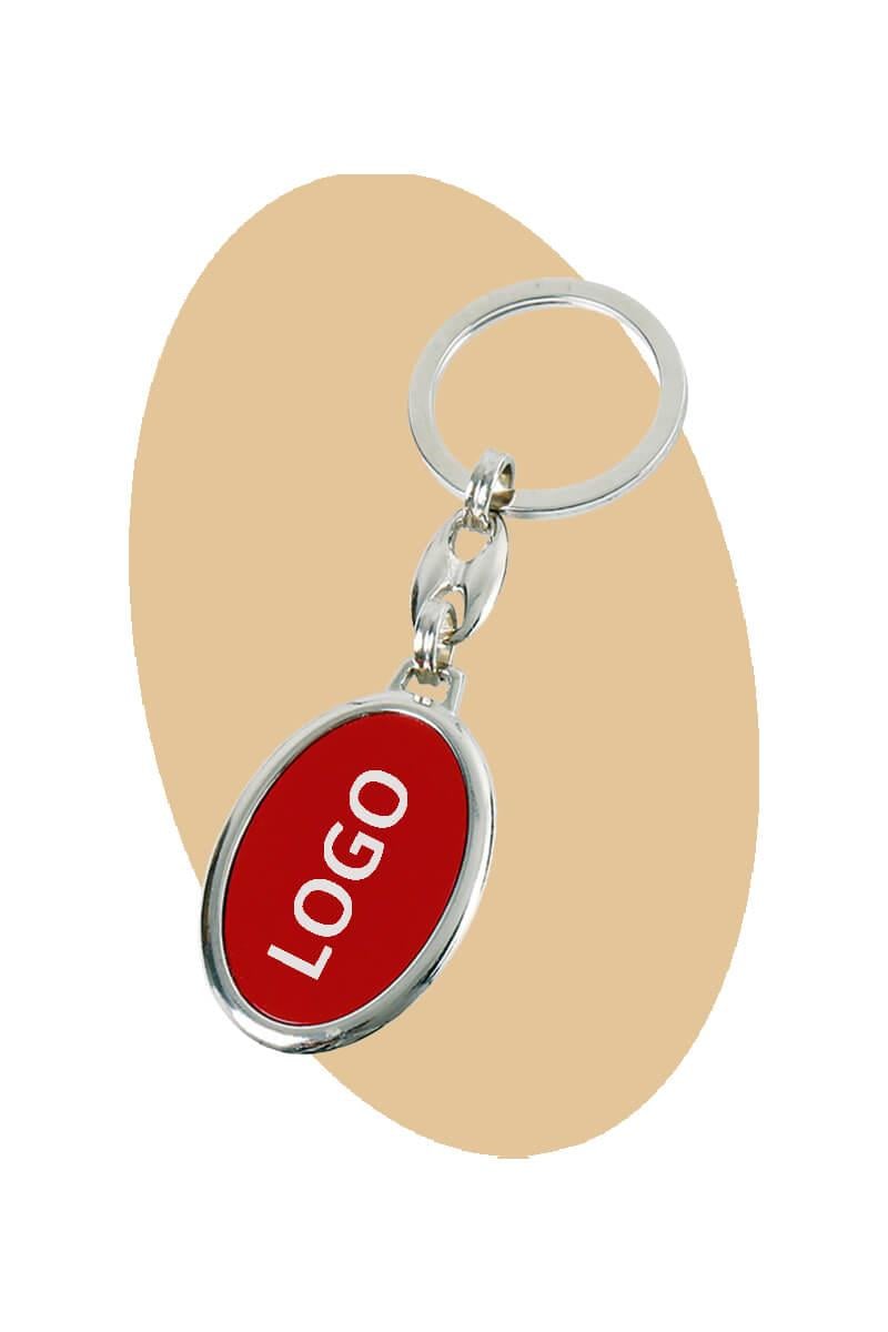 Promosyon Oval Metal Anahtarlık 0203-PETK